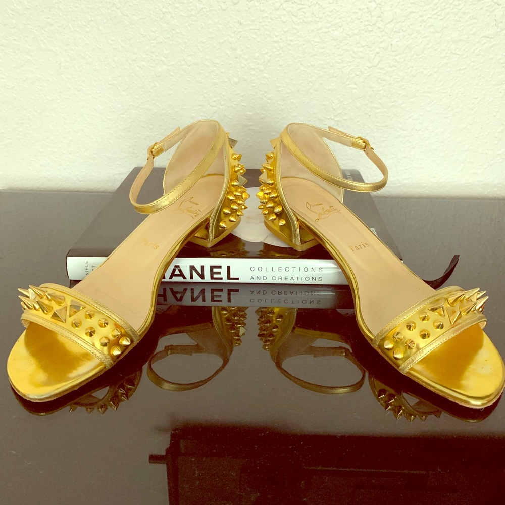 Christian Louboutin Druide Spike Flat Sandal